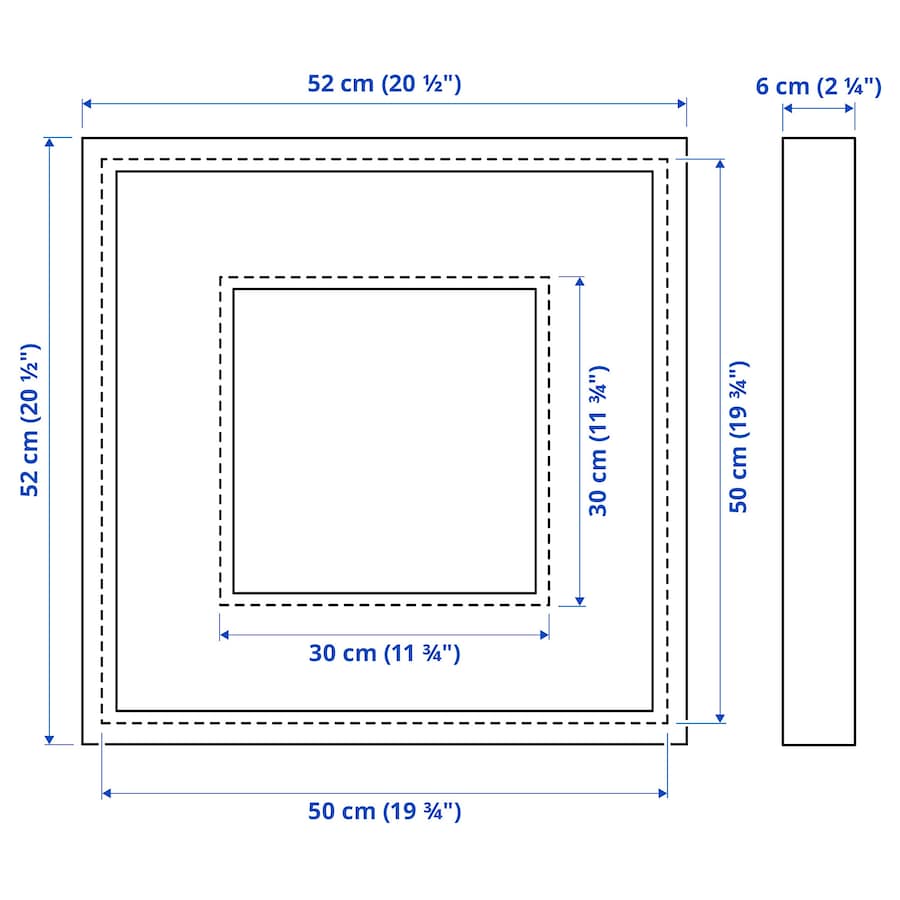 Harmony in Flight - Hypolimnas pandarus - Parthenos sylvia - 50 x 50cm